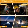 High Lumens Rechargeable LED Mining Headlamp  Super Bright Waterproof Hard Hat Cap Lamp, Explosion-Proof Underground Headlight for Coal Mine, Tunnel, Oil Field, Construction, Outdoor Work view 4
