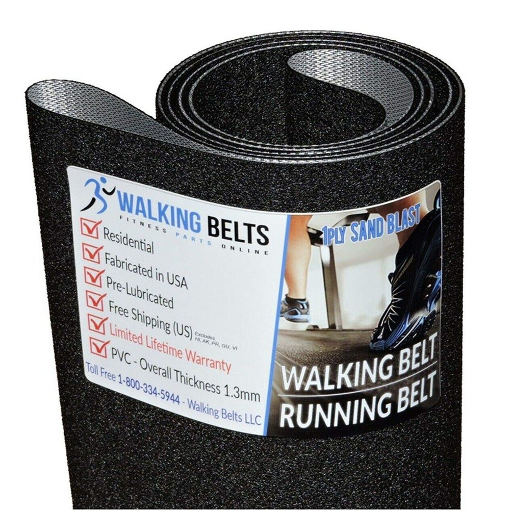 WALKINGBELTS Walking Belts LLC - Sunny T4400 Treadmill Walking Belt Sand Blast + Free 1oz Lube