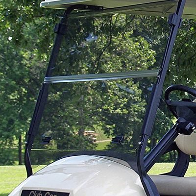 Club Car Precedent Golf Cart Windshield - Foldable, TINTED
