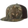 Realtree Camo Flat Bill Hunting Camouflage Trucker Cap Hat (RT Edge) Mesh Back, Snapback, High Crown, Sweatband, 6-Panel, Bendable Bill Wear Flat or Curved view 1