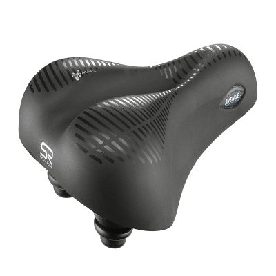 Selle Royal Avenue Women's Moderate ActTex Bicycle Saddle, Dark Grey, Medium