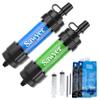 Sawyer Products SP2101 MINI Water Filtration System, 2-Pack, Blue and Green view 1