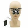 EAST DENTAL Black 3.5X Surgical Binocular Loupes Aluminium Frame + 3W LED Headlight view 2