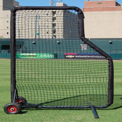 Trigon Sports Procage Mini Professional L-Screen, Black, 5' x 7'