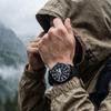 Infantry Mens Military Watch - Field Tactical Army Watch for Men with 12/24 Hour Time, Day Date, 5ATM Waterproof Analog Quartz Wristwatch, Durable Nylon Band for Outdoor Work Sport Black view 3