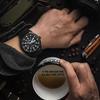Infantry Mens Military Watch - Field Tactical Army Watch for Men with 12/24 Hour Time, Day Date, 5ATM Waterproof Analog Quartz Wristwatch, Durable Nylon Band for Outdoor Work Sport Black view 4