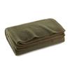 Olive Drab Green Warm Fire Retardant Blanket, 66" x 90" (80% Wool)-US Military Style view 1