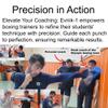 Evnik-1 High Speed Simulator - SwiftPunch Trainer - Unparalleled Exercises - Rapid-Fire Power Punches - Unleash Short-Distance Speed - Ultimate Boxing Training Aid! SAADVAKASS view 2
