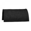 HORZE Neoprene Anti-Slip Ventilated Under Saddle Pad | 18.5 inches x 24.5 inches - Black - Horse view 1