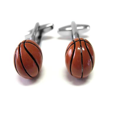Kiola Designs Basketball Cufflinks