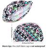 Honbay 3PCS Mix Colors Designed Elastic Swim Cap Swimming Cap Swimming Hat Bathing Cap for Kids and Adult(not for Long Hair) view 2