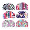 Honbay 3PCS Mix Colors Designed Elastic Swim Cap Swimming Cap Swimming Hat Bathing Cap for Kids and Adult(not for Long Hair) view 3