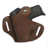 Barsony Brown Leather Pancake Holster for SIG P938 Right view 2