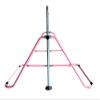 Kids Jungle Children Monkey Bar Gymnastics Tower Tumbling Athletic Expandable Kip Balance Bar Junior Training Climbing Child, Girls Boys Play Training Gym Pink view 3
