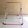 Kids Jungle Children Monkey Bar Gymnastics Tower Tumbling Athletic Expandable Kip Balance Bar Junior Training Climbing Child, Girls Boys Play Training Gym Pink view 4