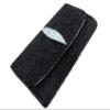 BangkokThailand VERY NICE FOR WOMEN GENUINE STINGRAY LEATHER CLUTCH WALLET SIZE = 5.0 INCHES X 8.0 INCHES view 2