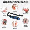 DMoose Fitness Foot & Calf Stretcher with Adjustable Padded Stretching Strap for Plantar Fasciitis, Hamstring, Heel Spurs and Achilles Tendonitis Relief - Yoga Leg Stretch Strap for Flexibility view 2