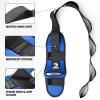 DMoose Fitness Foot & Calf Stretcher with Adjustable Padded Stretching Strap for Plantar Fasciitis, Hamstring, Heel Spurs and Achilles Tendonitis Relief - Yoga Leg Stretch Strap for Flexibility view 4