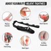 DMoose Fitness Foot & Calf Stretcher with Adjustable Padded Stretching Strap for Plantar Fasciitis, Hamstring, Heel Spurs and Achilles Tendonitis Relief - Yoga Leg Stretch Strap for Flexibility view 2