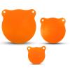 Highwild AR500 Steel Targets 3/8" Thick Metal Shooting Gong Target Set - 4",6",8" Gongs view 1