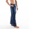 CandyHusky Thai Fisherman Pants - Lightweight Cotton Men Women Adults Unisex Yoga Lounge Pants Navy Blue view 2