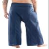 CandyHusky Thai Fisherman Pants - Lightweight Cotton Men Women Adults Unisex Yoga Lounge Pants Navy Blue view 4