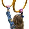 Monkey Bar Gloves with Grip Control (Children 7 and 8 Years Old) Climbing Fingerless Pink Gloves view 3