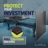 JOOLA Table Tennis Conversion Top with Net Set - Full Sized MDF Ping Pong Table Top for Pool Table - Quick Assembly with Foam Backing to Protect Billiard Table view 3