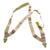 Holdup Tan 1 1/2" Hip-Clip Style Under-Ups Suspenders for Men with the Patented Composite plastic Gripper Clasps view 1