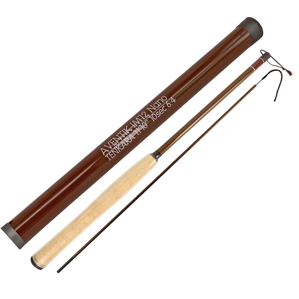 Aventik Z Tenkara Rods Pro IM12 Nano 6:4 Action 5 Most Used Sizes All Water Conditions Quality Carbon Tube Packing, Extra Spare Sections Included, Tenkara Fly Rods&Combo (11'0'' 10sec(Standard))