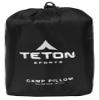 TETON Sports Camp Pillow; Great for Travel, Camping and Backpacking; Washable, Black view 3