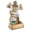 Golf Monster Trophy with 3 Lines of Custom Text 6.75" Tall | 9" Tall view 1