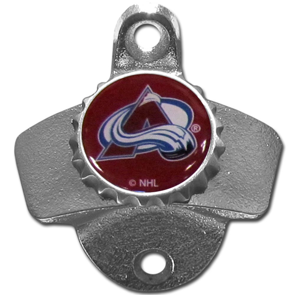 NHL Colorado Avalanche Wall Mounted Bottle Opener