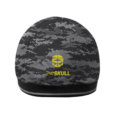 2nd Skull Protective Sports Cap - Camoflauge Impact-Reducing Protective Headgear; Thin, Lightweight Athletic Headwear; Safety Head Protection Designed to Defend Against Odor and Stains (TeenAdult)