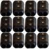5/8 Inch Double OT Reusable Rope Clamp TWELVE (12) PACK (Black) view 1