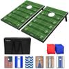 GoSports Classic Cornhole Set  Includes 8 Bean Bags, Travel Case and Game Rules (Choice of style) view 1