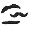 Rhode Island Novelty 3.5 Inch Mustache Set, One Pack of 3 view 1