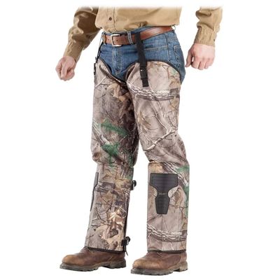 Foreverlast Snake Guard Chaps, Camouflage- Hunting Gear with Full Protection for Legs from Snake Bites & Briar Thorns & Brush