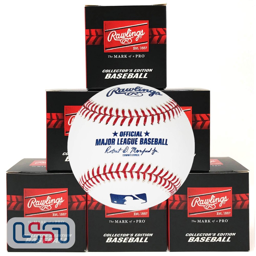 Rawlings Official Major League Game Baseball - ROMLB - 1/2 Dozen (6)