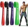 LEEKEY Resistance Bands, Exercise Bands with Handles,Pull Up Assist Bands - Band Set with Door Anchor - Bands for Working Out,Band for Men and Women Fitness Training,Home Workouts view 1