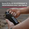 SABRE Frontiersman Bear Spray Holster For 7.9 & 9.2 Oz. Canisters, Nylon Chest, Belt, Waist, & 3-in-1 Options Available, Adjustable Straps, Strong Elastic Prevents Canister Loss, Hook & Loop Design view 4