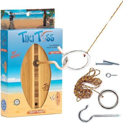 Tiki Toss Original Edition - Indoor & Outdoor Ring Toss Game for All Ages