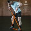 Stroops Slastix Toner Resistance Bands with Handles | Safe Sleeve Exercise Bands for Strength Training, Full Body Workouts, and Home Gym Fitness | Light | Black view 3