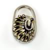Stylish Foldable Handbag Holder Black"Peacock" Purse Hook view 1