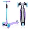 3 Wheel Scooter for Kids Ages 6-12,Kids Scooter with Light Up Wheels, Sturdy Deck Design, and 4 Height Adjustable Suitable for Kid Ages 3-12 view 1