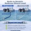 SandShark Premium Anchor Bungee Dock Line. Boat Accessories Anchor Line Absorbs Shock to Anchors and Docks w/Stainless Steel Clip - Blue - 7-14ft view 4