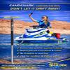 SandShark Patent Pending Supersport 3.0 Boat Anchor - Shallow Water Anchor Pole - Great Jet Ski Anchor, PWC Anchor, Pontoon Boat Accessories for Beach and Sandbar - Adjusts 29"-48" w/Case view 4