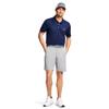 IZOD Men's 9.5"Micro Poly Classic Fit Golf Short, 36, Nickel view 2