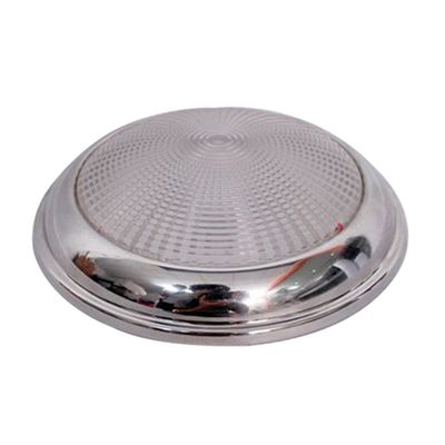 Marine Boat LED Dome White Light Stainless Steel Finish