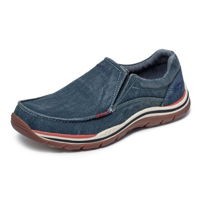 Skechers USA Men's Expected Avillo Relaxed-Fit Slip-On Loafer,Navy,9 Medium US